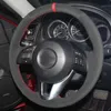 Tampa personalizada do volante de carro Interior para Mazda 3 Axela 2013-2016 Mazda 6 ATENZA 2014-2017 MAZDA 2 2015-2017 CX-3