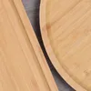 プレート日本のシンプルな木製トレイピザ竹茶広場ソリッドウッドヘッドウォーターカップフルーツプレートストレージトンチェット料理