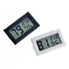 أدوات درجة الحرارة اللاسلكية المصغرة الرقمية الشاشة الرقمية الرطوبة مقياس ترمومتر مقياس الرطوبة مستشعر غرفة المعيش