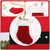 Flatware sets Kerstmis Holdery HolderBag servieshouders Holiday Pockets Dinertafel Vorken Pak Decoraties Zilvertassen