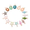 Charms 10st/15st Söt sjöstjärna conch Sea Shellhängare Ocean Style Anklet Armband Halsband smycken DIY Hantverkstillbehör