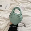 Abendtaschen Junge Mädchen Mode Einfache herzförmige Kette Messenger Schulter Damen Trend Tragbare Casual All-Match Totes Handtaschen