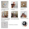 Relojes de pared Acrílico 3D DIY Espejo liso 1 mm Pegatinas Decoración del hogar Sala de estar Dormitorio Reloj silencioso Reloj