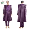 Vêtements ethniques HD 2022 vêtements traditionnels africains tenue formelle Bazin Riche Dashiki tenues chemise pantalon Robe costume vêtements pour hommes