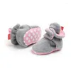 First Walkers Winter Born Baby Socks Lovely Fluff Warm Boy Girl Patch Toddler Cotton Comfort Soft Anti-slip Infant Culla Shoes