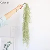 Fiori decorativi 91 cm Plastica artificiale Air Grass Hanging Rattan Decorazione domestica Fiori finti Piante rampicanti Disposizione scena matrimonio Po Prop