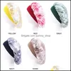 Beanie/Skull Caps Colorf Wide Satin Bonnet Slee Night Hat Hair Care Beanie For Women Girl Fashion Accessories Drop Delivery Hats Sca Dh1Xt