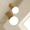 Pendelleuchten Moderne Einfachheit LED E27 Holz Licht Nordic Kreative Esszimmer Kronleuchter Quadratische Nachttischlampe Innenbeleuchtung Deko