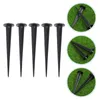 Plugue de alumínio de pico moído Stakes Spikes Lights Substituição Acessórios para Spotflel Acessórios Jardim Espacras Solar reforçadas de Garden Outdoor