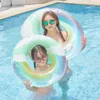 Schwimmweste Boje Rooxin Wolke Regenbogen aufblasbarer Schwimmring für Kinder Erwachsene Poolschwimmer Schwimmmatratze Poolzubehör Schwimmen aufblasbares Spielzeug T221214