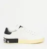 M￤rke sneakers m￤n casual skor vitt l￤der med guld-ton sida l￥g toppar sneaker plattform klack sn￶rning upp gummi sula sport utomhus promenad platt 35-46 med l￥da