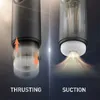 Seks Oyuncaklar Masaj otomatik erkek mastürbator 3in1 teleskopik berbat titreşim 3D vajina yetişkin oral seks makinesi erkek mastürbatörler oyuncak