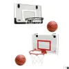 Darts Kids Mini Basket Ball Board Toy Set Kinderen Hangen Basketbal Hoop indoor deur Wall gemonteerd S Sport Trainer Boy Gift 221014 DHRL9