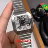 Armbandsur h￥l ut m￤n klockor automatisk mekanisk klocka 39,8 mm lysande safirvattent￤t aff￤rsslagsur Montre de luxe