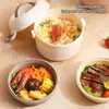 Dinnerware Sets Picnic Leakproof Bento Kids Adults Warmer Portable Container Stainless Steel Thermal Insulated Double Layer Lunch Box