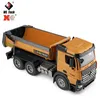 Electric/RC Wltoys 14600 1 14 4WD Remote 2.4G Radio Control RC Car Dirt Engineering Series Load Dump Truck Toy T221214 240315