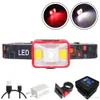 Rechargeable LED Head lamps 5 Lighting Modes Headlamp Working Lamp Red light And white light For outdoor activities at night