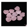 Arti e Mestieri Cuore Naturale Turchese Quarzo Rosa Pietra Amore Pietre Nude Cuori Ornamenti Maniglia Mano Pezzi Fai Da Te 20Mm Sports2010 Dho0P