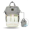 Bolsas de armazenamento Moda Mummy Mummy Maternity Backpack Bag Bolsa de grande capacidade Mã