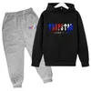 Designer pour enfants Vêtements Trapstar Ensembles Bébé Imprimé Sweat Multicolores Chaud 2 Pièces Ensemble À Capuche Manteau Pantalon Vêtements Fasion Garçons Filles Survêtement Outfi l2Kk #