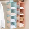 Bo￮tes de rangement 2/3/4 Couche Armoire sous-v￪tements suspendu sac domestique m￩nag￨re Bra