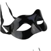 Parti Maskeleri Yüz Göz Maskesi Seksi Kadınlar Erkekler Cadılar Bayramı Masquerade Fantezi Elbise Cosplay Kostüm Düğün Dekorasyon Dersleri 6 Renk Damlası Deli Dhkfn
