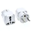 Reseadapter Universal Useuauuk Socket till Tyskland Frankrike Power Plug Splitter Charger