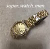 7 Style Femme Montre Mode saphir miroir 31mm femmes montres Dames robe montre en acier inoxydable avec date bague en diamant automatique mécanique montre-bracelet boîte sac