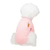 Vêtements pour chiens Chic Pull à deux pattes pour animaux de compagnie Vêtement Chiot Couleur unie Habillez-vous