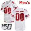 American College Football Wear Nik1 Custom 81 Troy Fumagalli 84 Jake Ferguson 87 Quintez Cephus 99 JJ Watt Wisconsin Badgers College Men Jersey