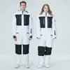 -30 graden dames ski jumpsuit snowboardpak jongens en meisjes winter buiten sneeuwpakken warme waterdichte unisex ski jumpsuit nieuw