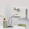 Duvar lambası Modern LED Işık Ayna Makyajı Wandlamp Retro Retro Endüstriyel Vintage Sütun Demir Çatı Loftları Altın Okuma Deco