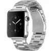 Bracelet de montre intelligent Bracelet en métal pour Apple Watch Series Ultra 8 7 6 SE 5 4 3 Accessoires iWatch Bracelet en acier inoxydable Bracelet 38 40 41 42 45 49 mm Bracelet de montre