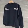 23SSSSS Designer Balencigas Hoodie Women Front и Back Letters Плюшевые свитер Pure Cotton's Mens Mans Mash