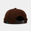 Berets Marke Vintage Beanie Hüte Männer Frauen Frühling Herbst Vermieter Hut Street Hip Hop Brimless Cord Docker Cap Großhandel