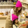 Berets Wolle Gestrickte Hut Für Frauen Männer Mode Koreanische Schädeldecke Herbst Winter Häkeln Skullies Elastische Unisex Beanies Kappe