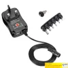 DC -adapter Verstelbare voeding Universele adapterlader voor LED -gloeilamp LED -strip