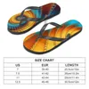 Slider glider Sandaler Anpassade mönster DIY Design Casual Shoes Storlek 39-46 FRACTAL-7212396