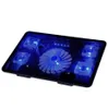 Laptop Cooler Cooling Pad With Silence Led Fans 2 USB Port Justerbar anteckningsbokhållare för MacBook AirPro 12 1739197511
