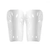 Knee Pads 1 Pair Kids Soccer Guards Leg Protector Football Shin Plastic Outdoor Sport Protective Gear Breathable Guard