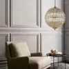 Pendant Lamps French Artistic Crystal Lights Fixture American Ball Living Room Bedroom Restaurant Home Indoor Lighting