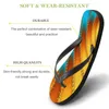 Slipperglaasjes Sandalen Custom Patroon Diy Design Casual schoenen Maat 39-46 Fractal-7212396