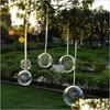 Christmas Decorations Transparent Clear Fillable Candy Snack Ball Box Xmas Ornament Tree Favor Gift 5Cm/6Cm/7Cm/8Cm Drop Delivery Ho Dhck4