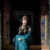 Ubranie etniczne Tybetańska szata kobiety haft rasa księżniczka