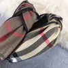 2022 BLetter Ontwerpers Hoofdbanden Plaid Vintage Haarhoepels Voor Haar Vlechten Luxe Hoofdband Haarsieraden Accessoires8940970