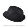 Basker retro stil gentleman britain hatt jazz topp cowboy casual vintage unisex