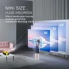 Проекторы New M24 Mini Projector Светодиодный портативный Beamer, совместимый с HDMI USB TF Card 640 480p Поддержка 1080p Video Projetor Kids Gift T221216