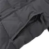 Piumino da uomo Parka Cappotto da giacca di alta qualità Vera pelliccia di lupo grande Cappotto canadese Wyndham Stile moda casual invernale