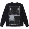 22FW Men's Women Magical Night Scene T-shirt Sweatshirt Vintage Black Long Sleeve Japanese Tide Tee Spring Autumn Crewneck Pullover Street Fashion Sweater TJAMMWY39