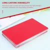 Business Blankmetal اسم الألومنيوم نقش تسامي الألومنيوم DIY عضوية Red Pringed Plate PrintableMetallic